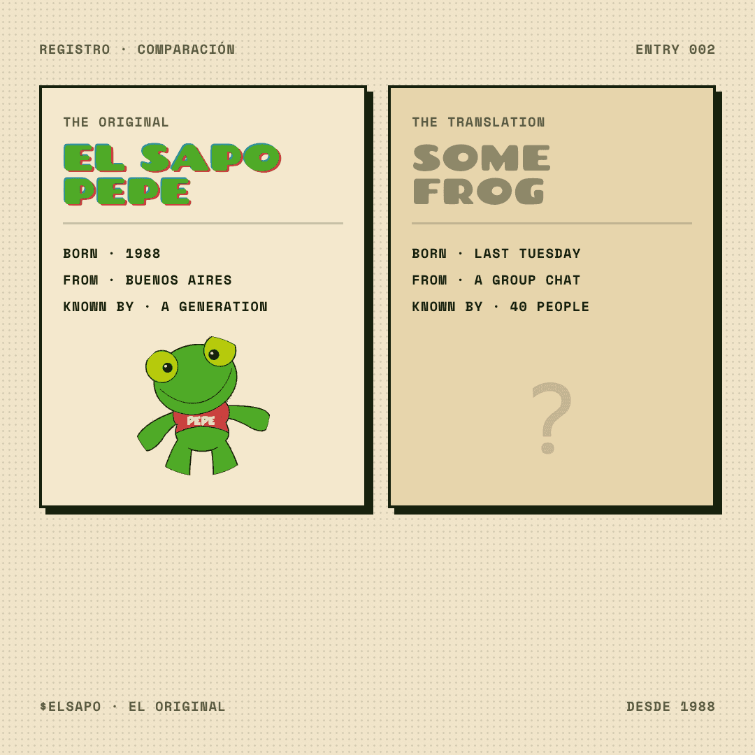 El Sapo Pepe meme 2
